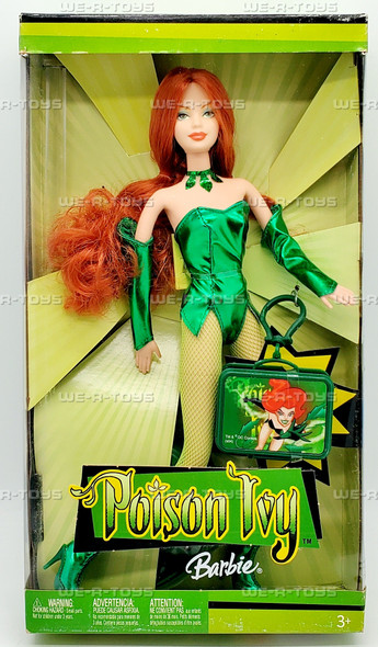 Barbie DC Comic Poison Ivy Doll 2004 Mattel H1668
