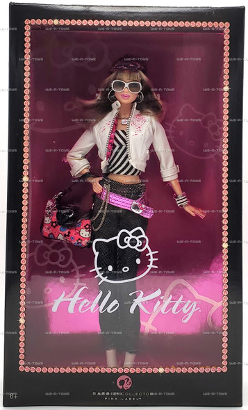 Barbie Hello Kitty Pop Culture Collection Pink Label Doll 2007 Mattel #L4687