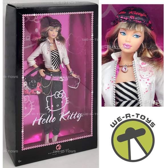 Barbie Hello Kitty Pop Culture Collection Pink Label Doll 2007 Mattel #L4687