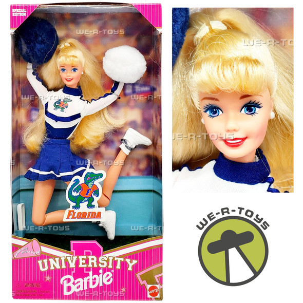 Florida University Barbie Cheerleader Doll 1996 Mattel 17700