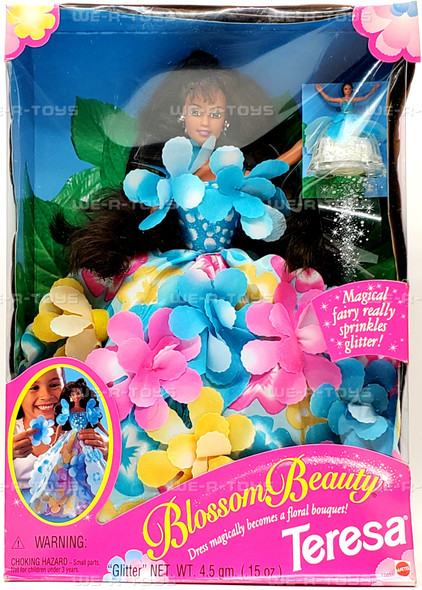Blossom Beauty Teresa Barbie Doll with Magical Glitter Fairy 1996 Mattel 17035