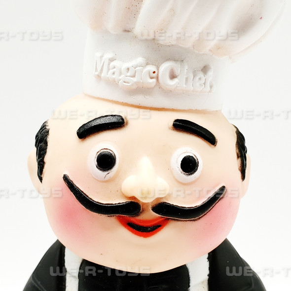 Magic Chef 7.25" Vinyl Coin Bank Vintage 1980s USED