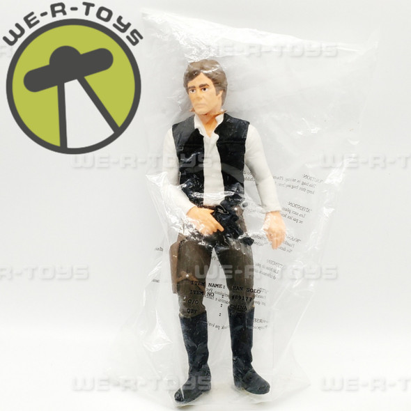 Star Wars Han Solo 10" Vinyl Figure Out of Character 1993 Disney Store NEW