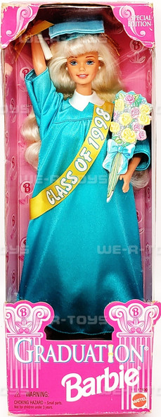 Barbie Graduation Doll Class of 1998 Special Edition Mattel #17830