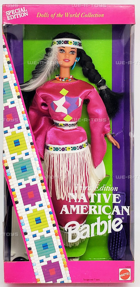 Barbie Doll of the World Collection Native American Doll 1994 Mattel #12699