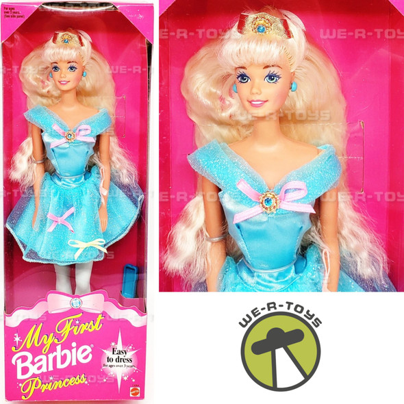 My Frist Barbie Princess Doll 1994 Mattel #13064 NEW