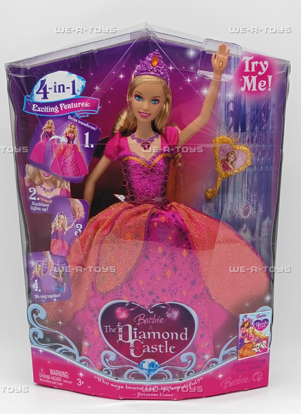 Barbie Liana The Diamond Castle Singing Princess Doll 2008 Mattel #M0785 NEW