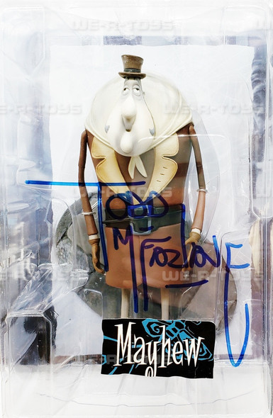 Corpse Bride Tim Burton's Corpse Bride Series 2 Mayhew Figure Signed By Todd McFarlane NEW