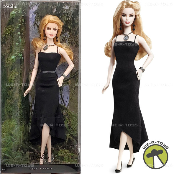 Barbie Collector The Twilight Saga Rosalie Doll Pink Label 2012 Mattel Y5189