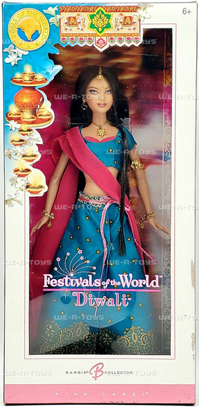 Diwali Festivals Of The World Barbie Doll 2006 Mattel J0946