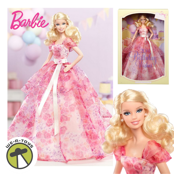 Barbie Collector 2014 Birthday Wishes Doll Mattel BCP64