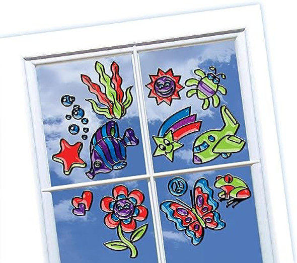 Cra-Z-Art Window Art Decorative Design DIY Kit by Cra-Z-Art