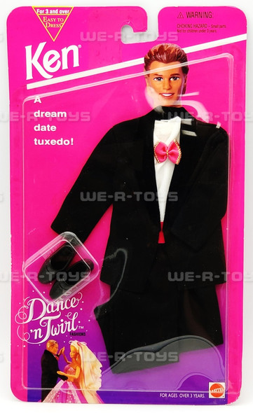 Barbie Ken Dance 'n Twirl Fashions Dream Date Tuxedo 1995 Mattel 12457