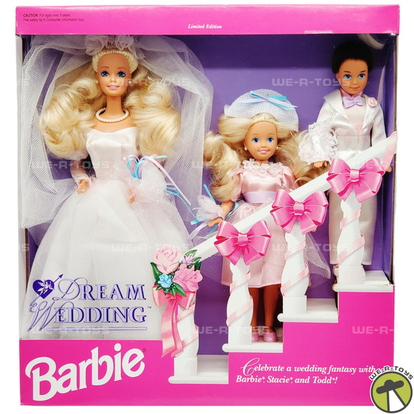 Wedding Day Kelly & Todd Gift Set Barbie Dolls 1991 Mattel 2820