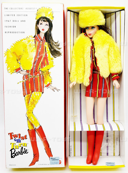 Twist 'n Turn Barbie 1967 Doll and Fashion Reproduction 1997 Mattel 18941