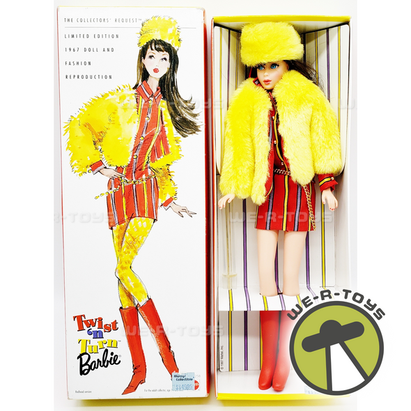 Twist 'n Turn Barbie 1967 Doll and Fashion Reproduction 1997 Mattel 18941