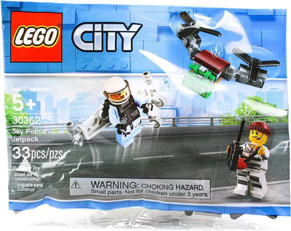 Lego City 30362 Sky Police Jetpack 33 pcs