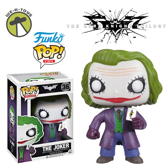 Funko Pop! Heroes 36 The Dark Knight Trilogy The Joker Vinyl Figure 2018