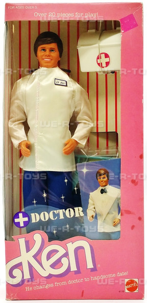 Barbie Doctor Ken From Doctor to Date Doll 1987 Mattel 4118