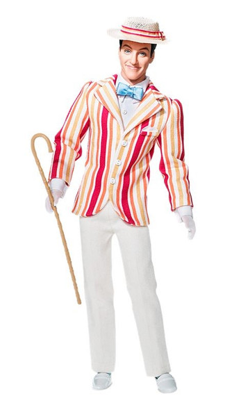 Disney's Mary Poppins Bert Doll Barbie Pink Label 2007 Mattel M0685