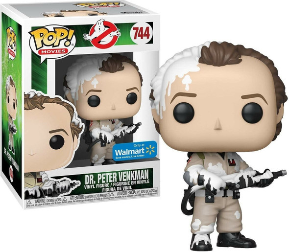 Funko Pop! Town Ghostbusters #03 Dr. Peter Venkman with Firehouse