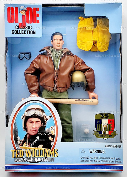 G.I. Joe Classic Collection Ted Williams Action Figure 1999 Hasbro 81496