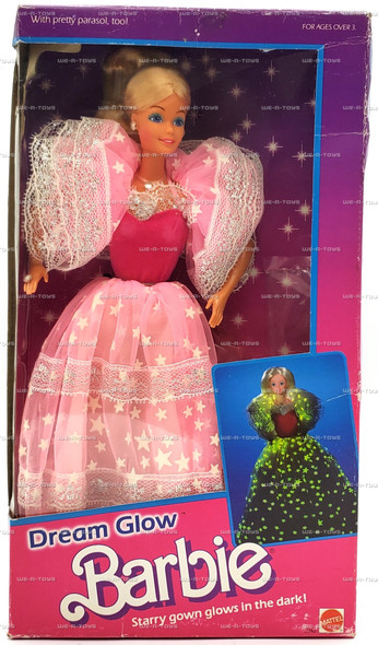 Dream Glow Barbie Doll 1985 Mattel Item No 2248