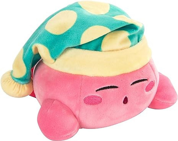 Kirby Club Mocchi-Mocchi- Kirby Plush - Sleeping Kirby Plushie 6" Tomy NEW 