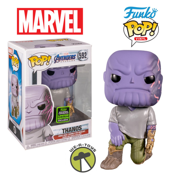 Funko POP! Marvel Avengers Hulk & Thanos Figure 2 Pack Barnes