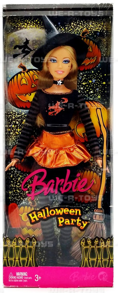 2002 Maskerade Party Barbie Doll Halloween Barbie Mattel #56204