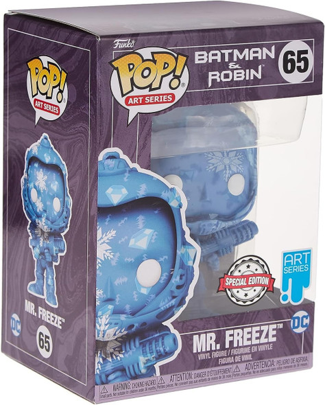 DC Funko Pop! Art Series DC Batman & Robin #65 Mr. Freeze Vinyl Figure