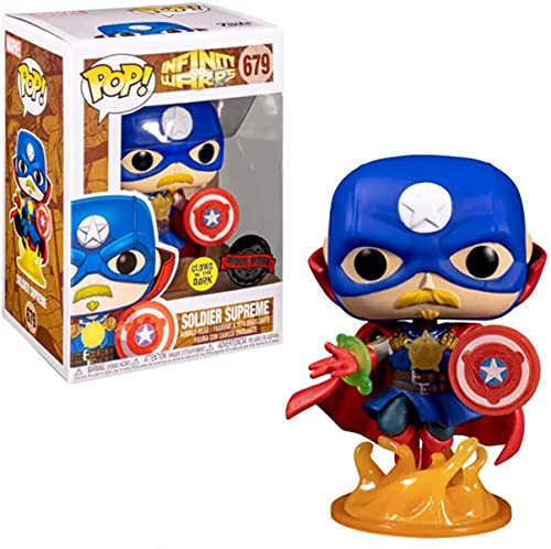 Funko POP Marvel Soldier Supreme Walgreens Exclusive Vinyl Figure