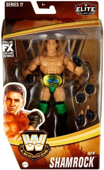 WWE Elite Legends Collection Series 17 Ken Shamrock Action Figure Mattel 2022