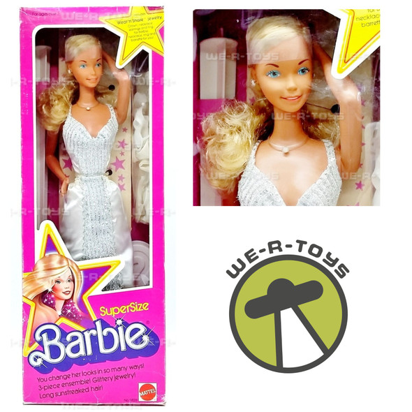 Vintage Super Size 18" Barbie Doll 1976 Mattel #9828 NEW
