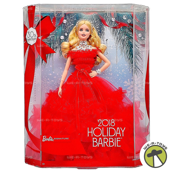 2018 Holiday Barbie Doll Signature Series Mattel No. FRN69 2018 Holiday Barbie Doll Signature Series Mattel No. FRN69