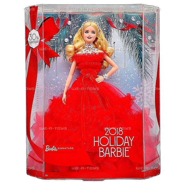 2018 Holiday Barbie Doll Signature Series Mattel No. FRN69 2018 Holiday Barbie Doll Signature Series Mattel No. FRN69