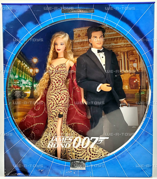 James Bond 007 Ken and Barbie Doll Gift Set 2002 Mattel B0150