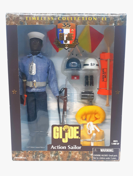 G.I. Joe GI Joe Timeless Collection II Action Sailor 12" African American Action Figure 