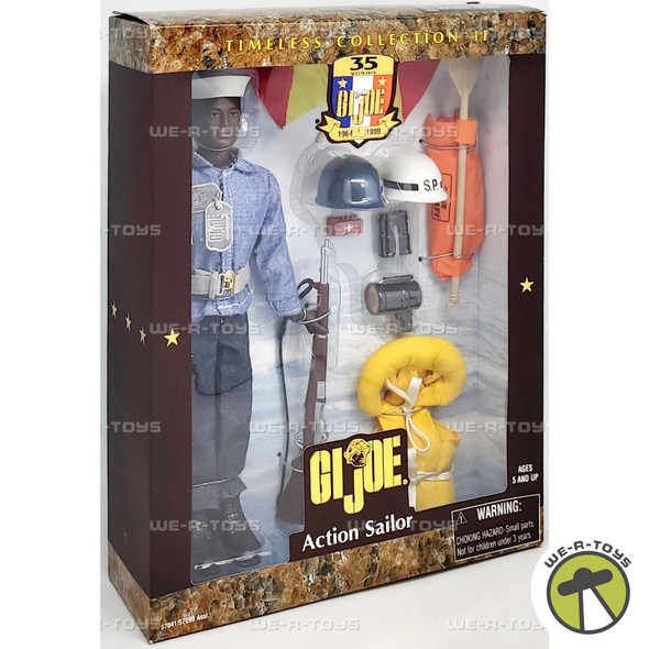 G.I. Joe Timeless Collection II Action Sailor African American Action Figure