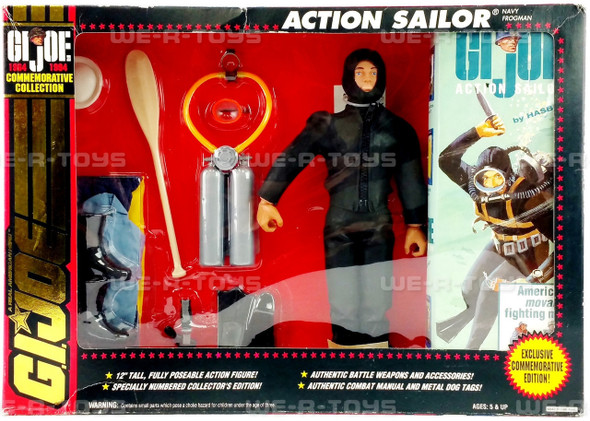 G. I. Joe G.I. Joe 30th Anniversary Action Sailor 12" Figure Set 1993 Hasbro 06842
