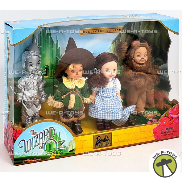 Barbie Kelly Doll and Friends The Wizard of Oz Giftset 2003 Mattel B2516
