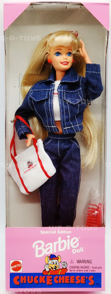 Chuck E. Cheese Barbie Doll Special Edition 1995 Mattel #14615 NRFB
