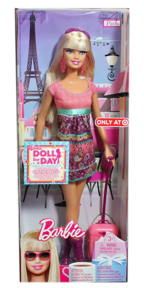 Barbie in Paris Target Exclusive Doll 2009 Mattel T6943