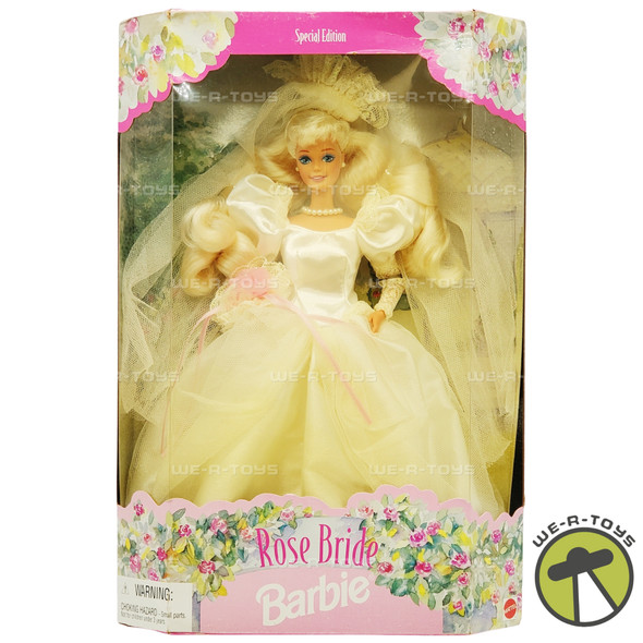 Barbie Rose Bride Doll Special Edition 1996 Mattel No. 15987 NEW