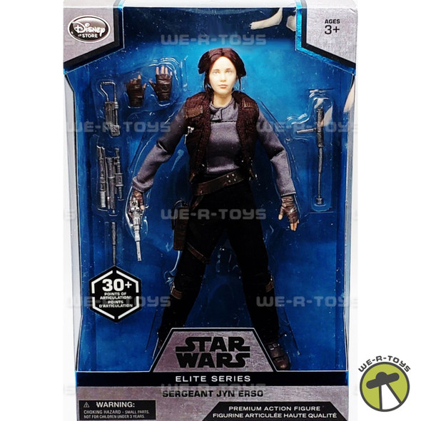 Star Wars Elite Series Rogue One Sergeant Jyn Erso Premium Action Figure Disney