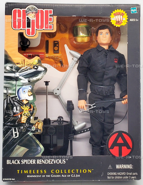 GI Joe Adventure Timeless Collection Black Spider Rendezvous Action Figure NRFB