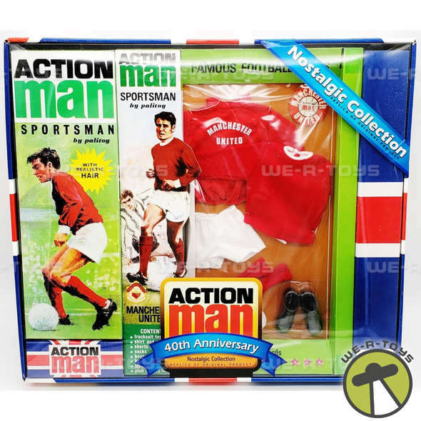 Action Man Sportsman Manchester United Football Figure & Accessories 2006 NEW