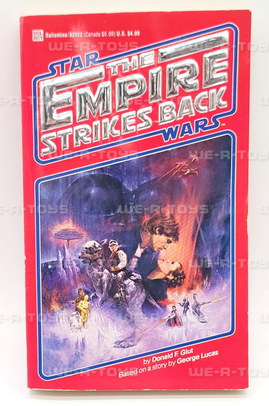 Star Wars the Empire Strikes Back Book by Donald F. Glut DelRey Ballantine 32022