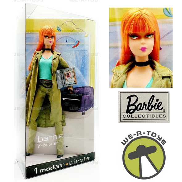 Barbie 1 Modern Circle Producer Doll Redhead 2003 Mattel B2523