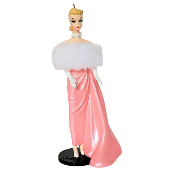 Hallmark Keepsake Ornament Barbie 1996 Enchanted Evening 3rd in Series QXI6541